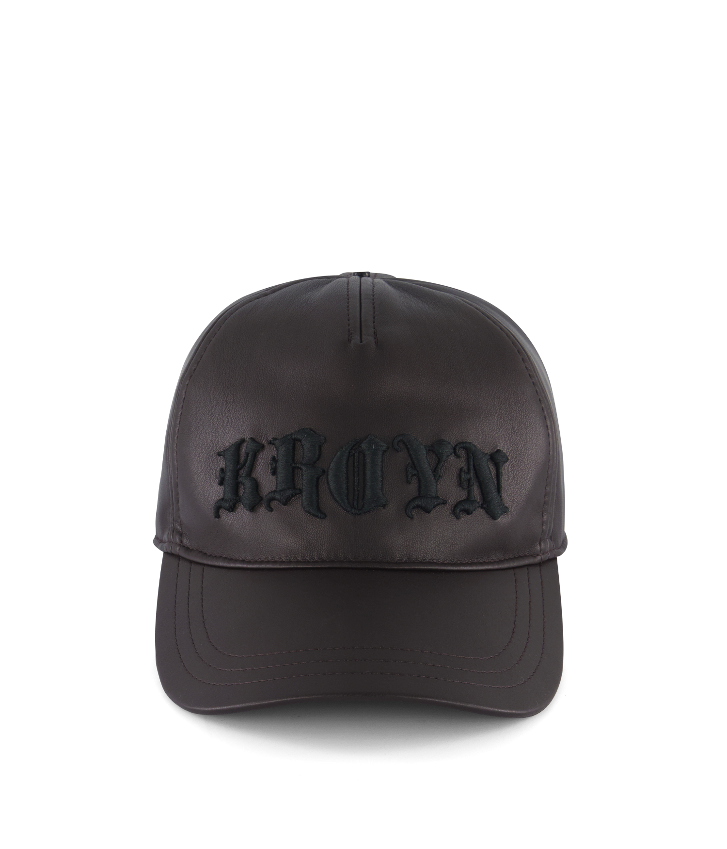 VEGAN LEATHER GOTHIC CAP – KROYN